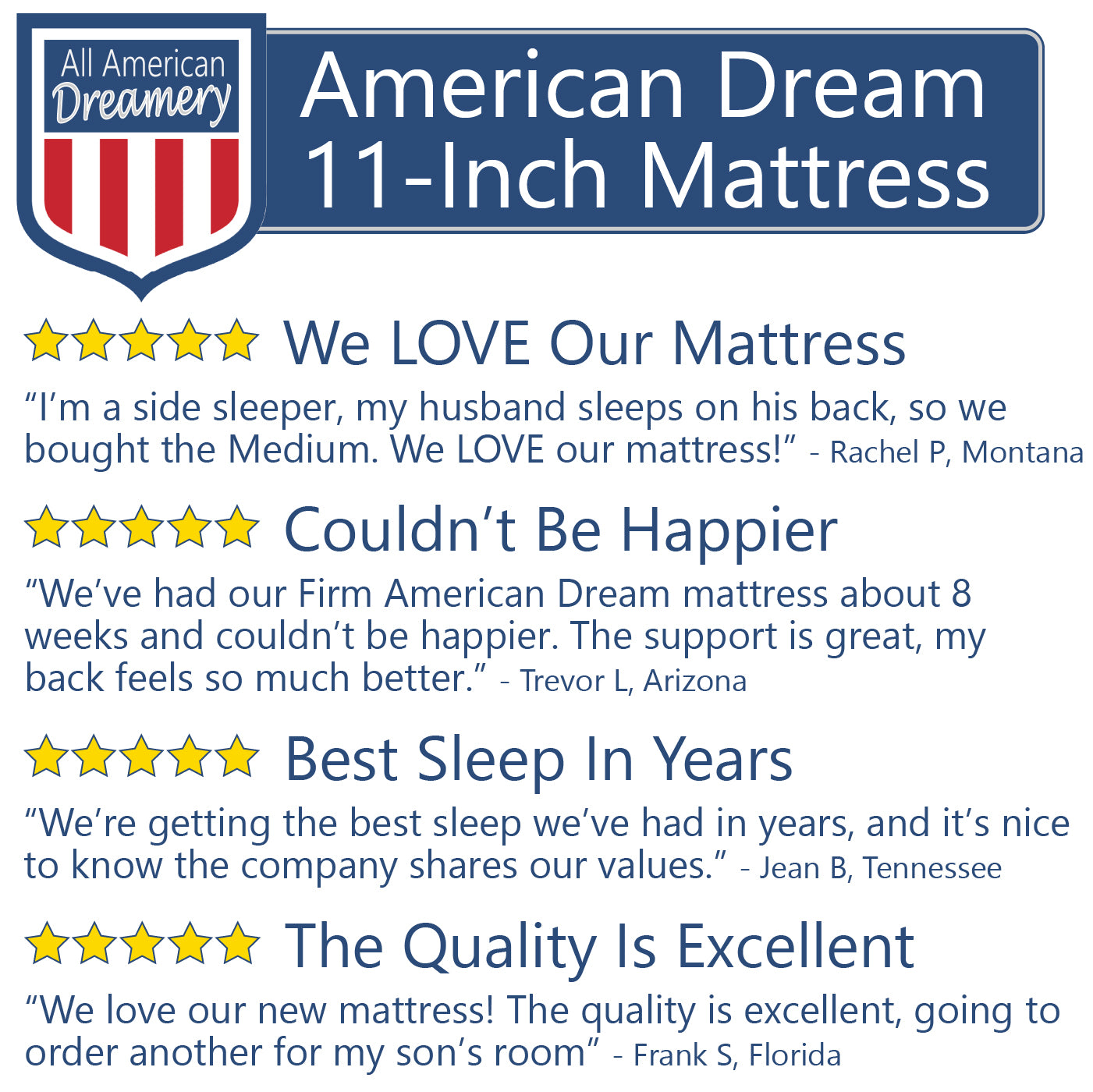 American Dream 11-Inch Mattress